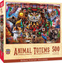 Tribal Spirit Animal Totems 500 Piece Jigsaw Puzzle | Masterpieces - Jigsaw Puzzles - The Puzzle Center
