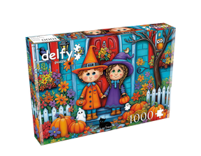 Trick Or Treat 1000 Piece Jigsaw Puzzle | Delfy - Jigsaw Puzzles - The Puzzle Center