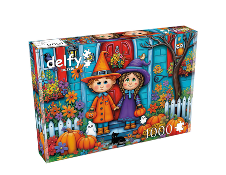 Trick Or Treat 1000 Piece Jigsaw Puzzle | Delfy - Jigsaw Puzzles - The Puzzle Center