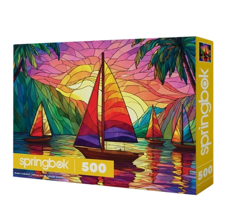 Tropical Sailing 500 Piece Jigsaw Puzzle | Springbok Puzzles - Jigsaw Puzzles - The Puzzle Center