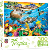Tropics Breaking Waves 300 Piece EZ Grip Jigsaw Puzzle | Masterpieces - Jigsaw Puzzles - The Puzzle Center