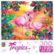 Tropics Pretty in Pink 300 Piece EZ Grip Jigsaw Puzzle | Masterpieces - Jigsaw Puzzles - The Puzzle Center
