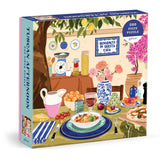 Tuscan Afternoon 500 Piece Jigsaw Puzzle | Galison - Jigsaw Puzzles - The Puzzle Center
