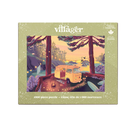 Twilight Campsite 1000 Piece Jigsaw Puzzle | Villager Puzzles - Jigsaw Puzzles - The Puzzle Center