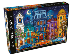 Twilight City Glow 1000 Piece Jigsaw Puzzle | JaCaRou - Jigsaw Puzzles - The Puzzle Center