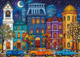 Twilight City Glow 1000 Piece Jigsaw Puzzle | JaCaRou - Jigsaw Puzzles - The Puzzle Center