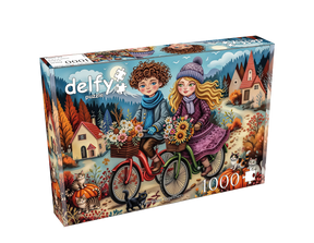Two Bikes Together 1000 Piece Jigsaw Puzzle | Delfy - Jigsaw Puzzles - The Puzzle Center