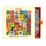 Typeface Collage 1000 Piece Jigsaw Puzzle | WerkShoppe - Jigsaw Puzzles - The Puzzle Center