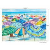 Umbrella Beach 1000 Piece Jigsaw Puzzle by WerkShoppe Puzzles - WerkShoppe - Jigsaw Puzzles - The Puzzle Center