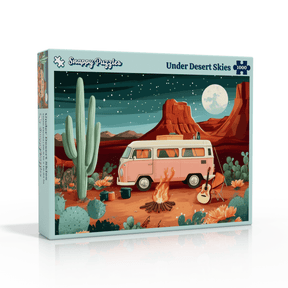 Under Desert Skies 1000 Piece Jigsaw Puzzle | Snappy Puzzles - Jigsaw Puzzles - The Puzzle Center