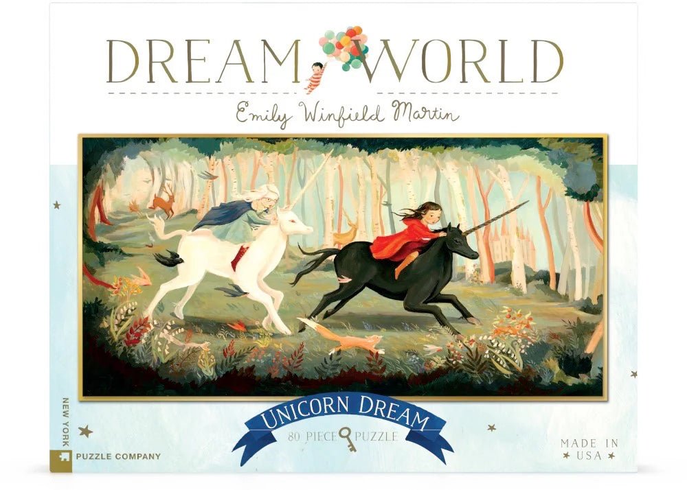Unicorn Dream 80 Piece Mini Jigsaw Puzzle | New York Puzzle Company - Jigsaw Puzzles - The Puzzle Center