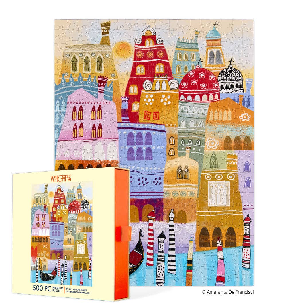 Venice 500 Piece Jigsaw Puzzle | WerkShoppe - Jigsaw Puzzles - The Puzzle Center