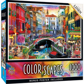 Venice la Vecanza 1000 Piece Jigsaw Puzzle | Masterpieces - Jigsaw Puzzles - The Puzzle Center