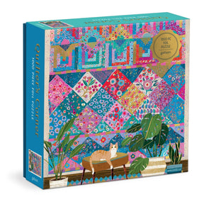 Victoria Ball Quilter's Corner 1000 Piece Foil Jigsaw Puzzle | Galison - Jigsaw Puzzles - The Puzzle Center