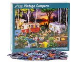 Vintage Campers 1000 Piece Jigsaw Puzzle | Vermont Christmas Co - Jigsaw Puzzles - The Puzzle Center