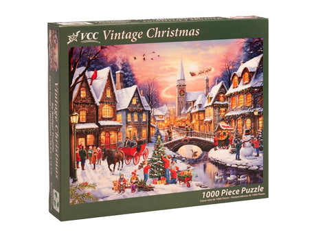 Vintage Christmas 1000 Piece Jigsaw Puzzle | Vermont Christmas Co - Jigsaw Puzzles - The Puzzle Center