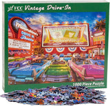 Vintage Drive - In 1000 Piece Jigsaw Puzzle | Vermont Christmas Co - Jigsaw Puzzles - The Puzzle Center