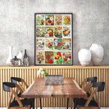 Vintage Flower Seed Packets 1000 Piece Jigsaw Puzzle | Enjoy Puzzles - Jigsaw Puzzles - The Puzzle Center