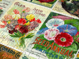 Vintage Flower Seed Packets 1000 Piece Jigsaw Puzzle | Enjoy Puzzles - Jigsaw Puzzles - The Puzzle Center