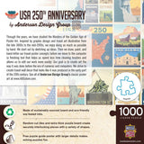 Vintage Posters - USA 250th Anniversary 1000 Piece Jigsaw Puzzle | Masterpieces - Jigsaw Puzzles - The Puzzle Center