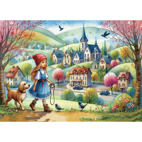 Walking Toward Home 1000 Piece Jigsaw Puzzle | Delfy Puzzles - Jigsaw Puzzles - The Puzzle Center