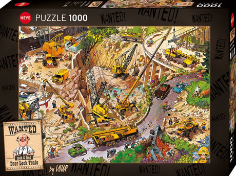 Wanted! Door Lock Tonio 1000 Piece Jigsaw Puzzle | Heye - Jigsaw Puzzles - The Puzzle Center