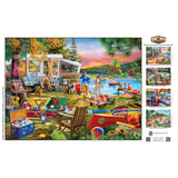 Waterslide Wanderlust Campside 300 Piece EZ Grip Puzzle by Masterpieces - Masterpieces Puzzles - Jigsaw Puzzles - The Puzzle Center