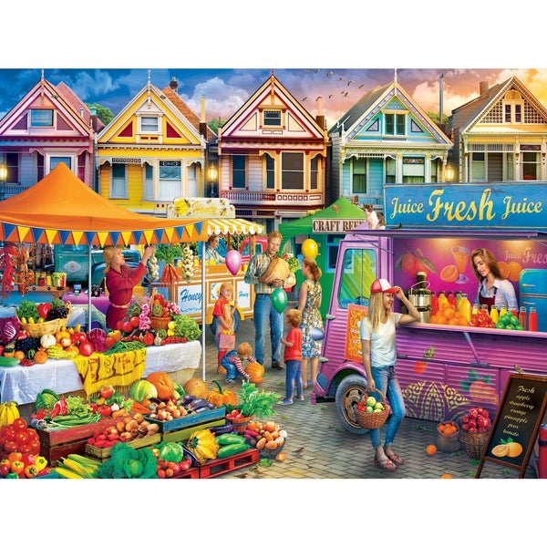 Weekend Market 750 Piece Jigsaw Puzzle | Masterpieces - Jigsaw Puzzles - The Puzzle Center