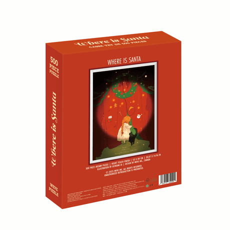 Where is Santa 500 Piece Jigsaw Puzzle | WEVE - Jigsaw Puzzles - The Puzzle Center