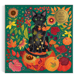 Whiskers of Autumn 500 Piece Foil Puzzle | Galison - Jigsaw Puzzles - The Puzzle Center