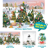 White Christmas 250 Piece Jigsaw Puzzle | Antelope Puzzles - Jigsaw Puzzles - The Puzzle Center