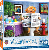 Wild & Whimsical The Library 300 Piece EZ Grip Jigsaw Puzzle | Masterpieces - Jigsaw Puzzles - The Puzzle Center