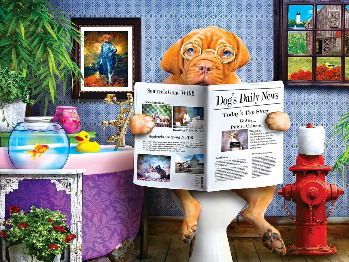 Wild & Whimsical The Library 300 Piece EZ Grip Jigsaw Puzzle | Masterpieces - Jigsaw Puzzles - The Puzzle Center