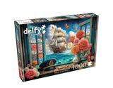 Window Sea View 1000 Piece Jigsaw Puzzle | Delfy Puzzles - Jigsaw Puzzles - The Puzzle Center