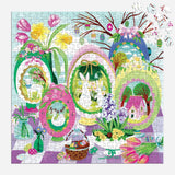 Windows To Spring 500 Piece Foil Jigsaw Puzzle | Galison - Jigsaw Puzzles - The Puzzle Center