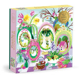 Windows To Spring 500 Piece Foil Jigsaw Puzzle | Galison - Jigsaw Puzzles - The Puzzle Center