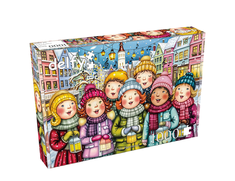 Winter Choir Harmony 1000 Piece Jigsaw Puzzle | Delfy - Jigsaw Puzzles - The Puzzle Center