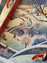 Winter Fun 500 Piece Jigsaw Puzzle | Penny Puzzle - Jigsaw Puzzles - The Puzzle Center