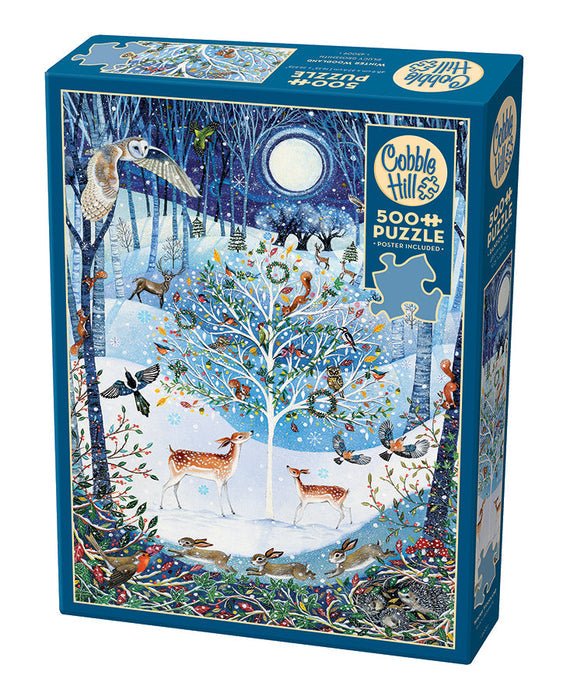 Winter Woodland 500 Piece Jigsaw Puzzle | Cobble Hill - Jigsaw Puzzles - The Puzzle Center