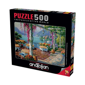 Wisteria Terrace 500 Piece Jigsaw Puzzle | Anatolian - Jigsaw Puzzles - The Puzzle Center