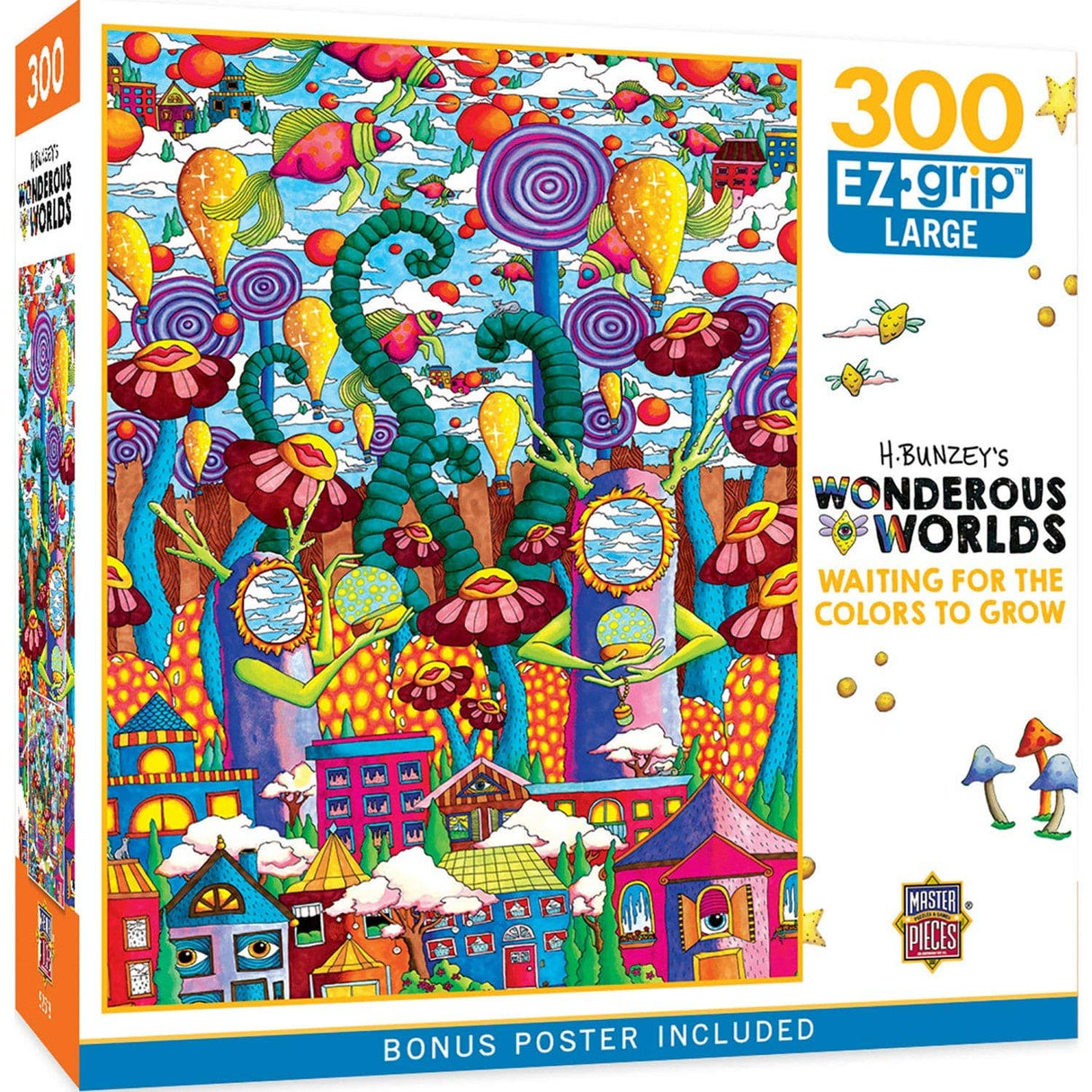 Wonderous Worlds - Waiting for the Colors to Grow 300 Piece EZ Grip Jigsaw Puzzle by Masterpieces Puzzles - Masterpieces Puzzles - Jigsaw Puzzles - The Puzzle Center