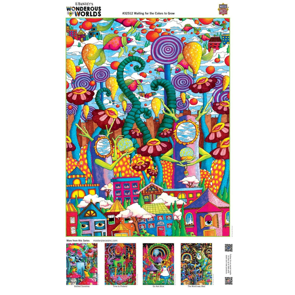 Wonderous Worlds - Waiting for the Colors to Grow 300 Piece EZ Grip Jigsaw Puzzle by Masterpieces Puzzles - Masterpieces Puzzles - Jigsaw Puzzles - The Puzzle Center