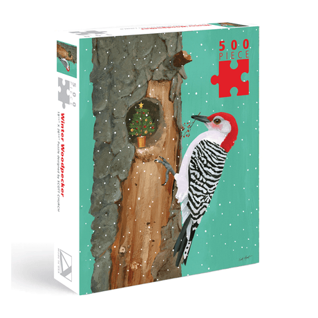 Woodpecker Puzzle 500 Piece Puzzle | Allport Editions - Jigsaw Puzzles - The Puzzle Center
