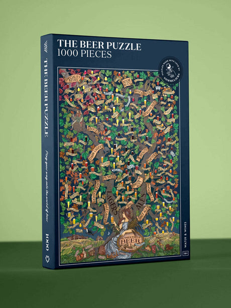 World of Beer 1000 Piece Jigsaw Puzzle | Water & Wines - Jigsaw Puzzles - The Puzzle Center