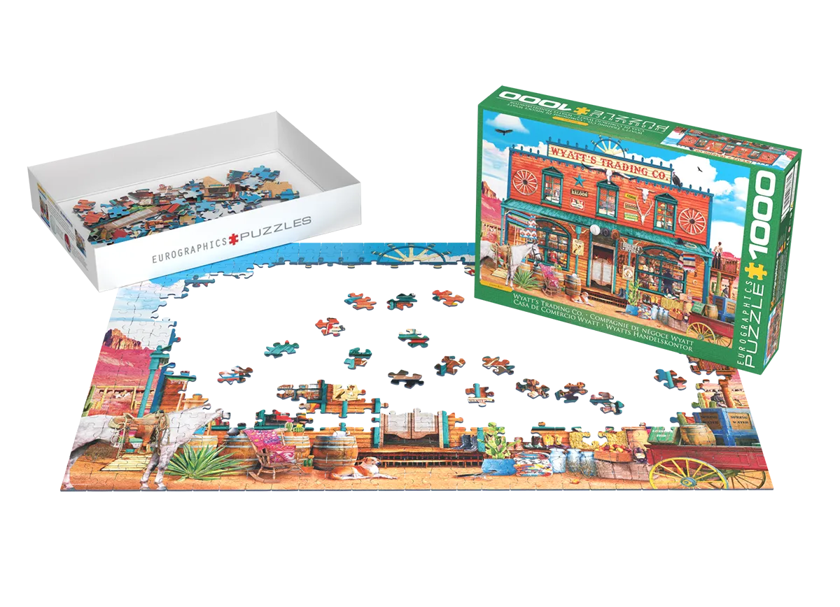 Wyatt’s Trading Co. 1000 Piece Jigsaw Puzzle | Eurographics - Jigsaw Puzzles - The Puzzle Center