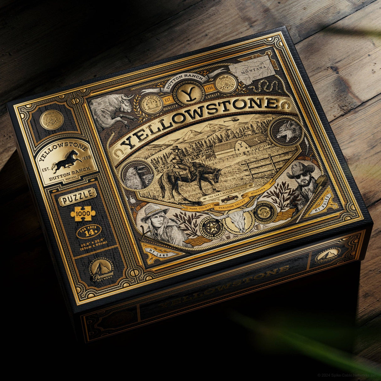 Yellowstone Dutton Ranch 1000 Piece Jigsaw Puzzle | Theory11 - Jigsaw Puzzles - The Puzzle Center