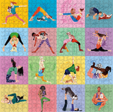 Yoga Dogs 500 Piece Jigsaw Puzzle | Antelope Puzzle - Jigsaw Puzzles - The Puzzle Center