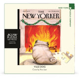 Yule Dog 100 Piece Mini Jigsaw Puzzle | New York Puzzle Company