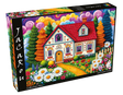 Zesty Garden Cottage 1000 Piece Jigsaw Puzzle | JaCaRou - Jigsaw Puzzles - The Puzzle Center